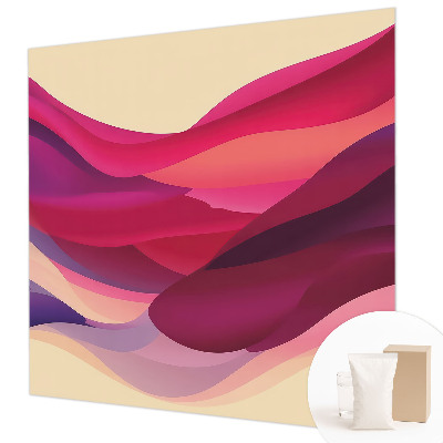 Non-woven wall mural Liquid waves