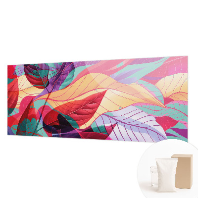 Photo wallpaper Abstract leaves