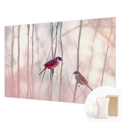 Photo wall mural Bird couple