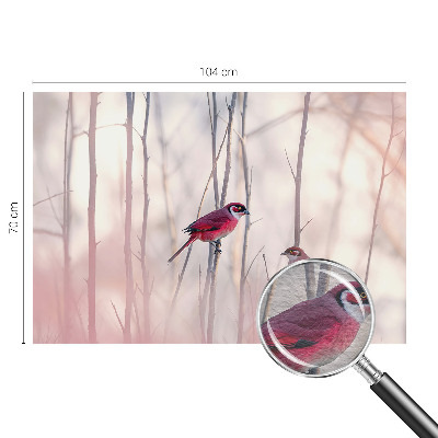 Photo wall mural Bird couple