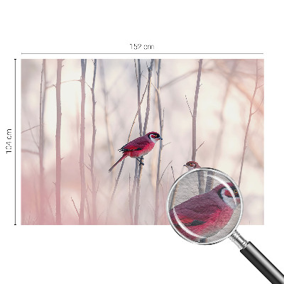 Photo wall mural Bird couple