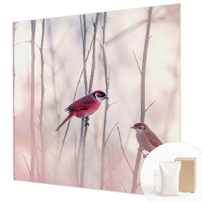 Photo wall mural Bird couple