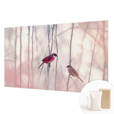 Photo wall mural Bird couple
