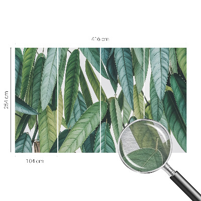 Bedroom wall mural wallpaper Natural leaves