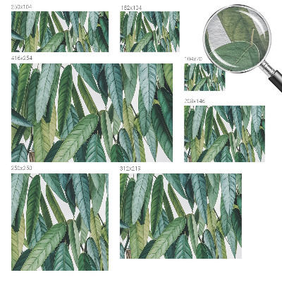 Bedroom wall mural wallpaper Natural leaves