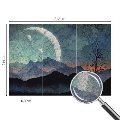 Wall mural Night landscape