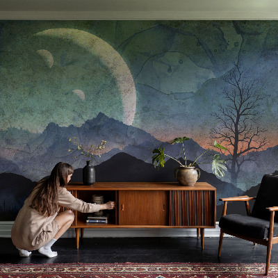 Wall mural Night landscape