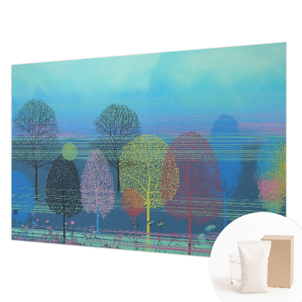 Modern wall mural Colorful harmony