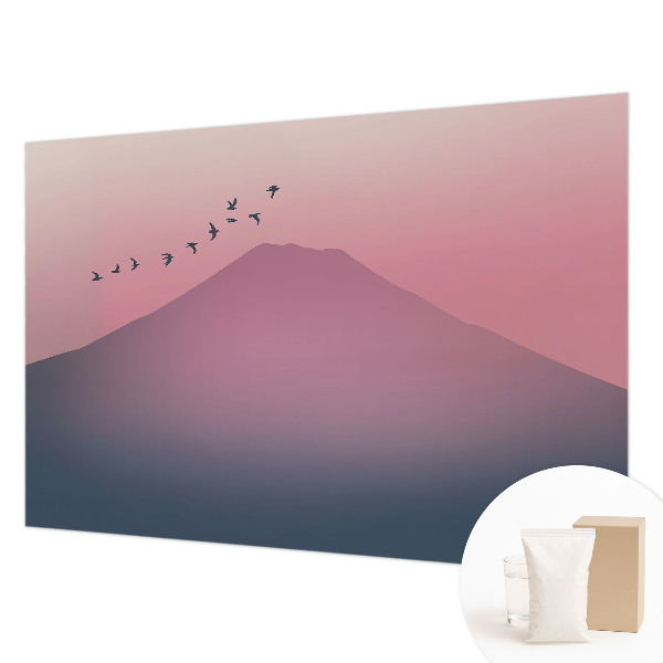 Custom size wall mural Mountain West