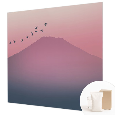 Custom size wall mural Mountain West