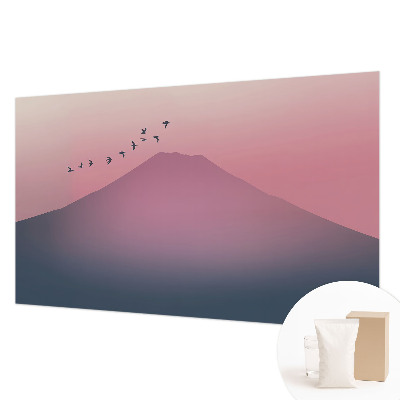 Custom size wall mural Mountain West