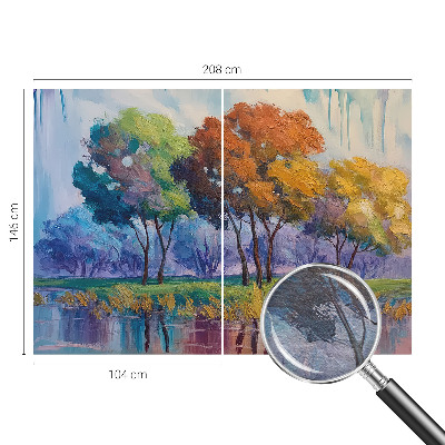 Wallpaper mural Tree abstraction