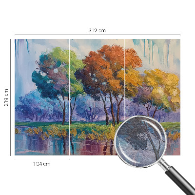 Wallpaper mural Tree abstraction