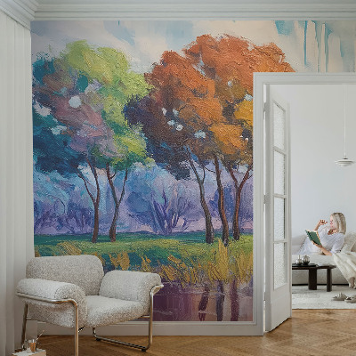 Wallpaper mural Tree abstraction