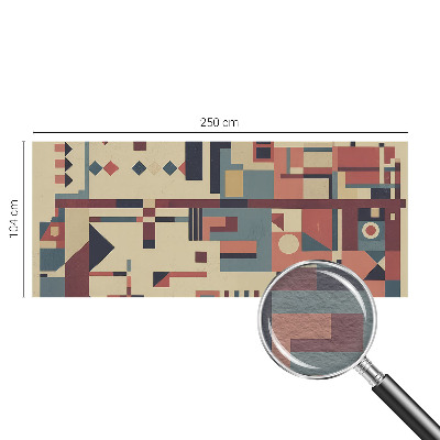 Premium photo wallpaper Abstract composition