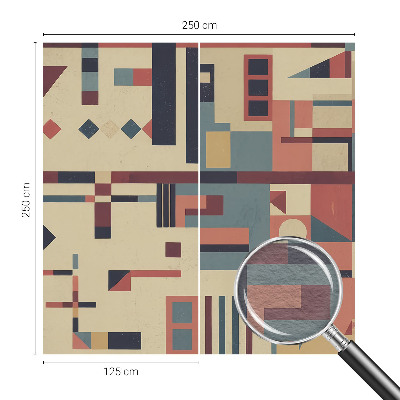 Premium photo wallpaper Abstract composition