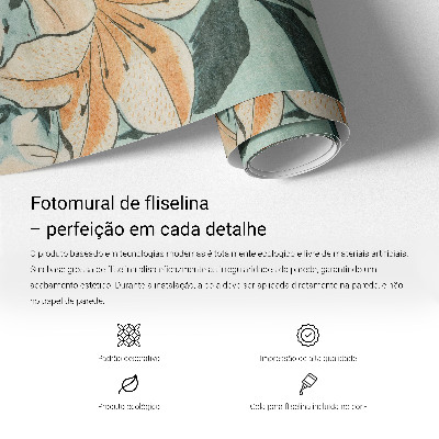 Premium photo wallpaper Abstract composition