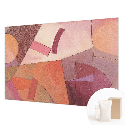 Non-woven photo wallpaper Colorful forms