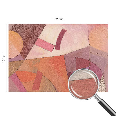 Non-woven photo wallpaper Colorful forms