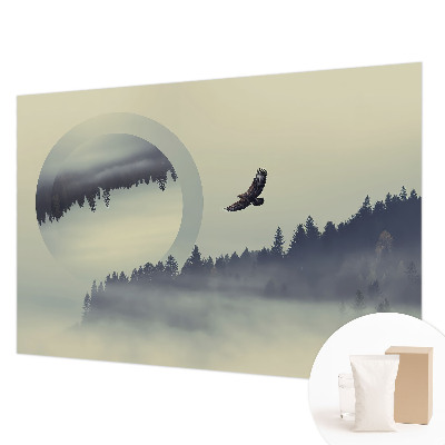 Non-woven wall mural Forest landscape