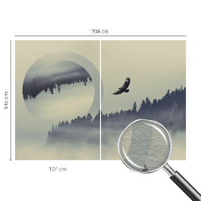 Non-woven wall mural Forest landscape