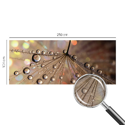 Wall mural Pearl drops