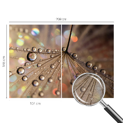 Wall mural Pearl drops