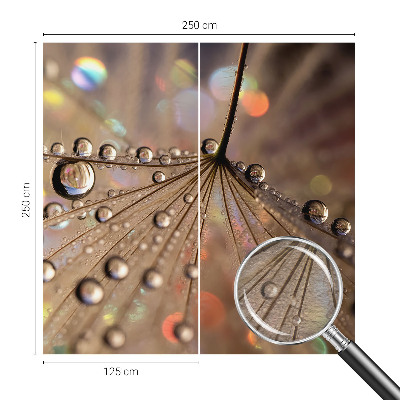 Wall mural Pearl drops