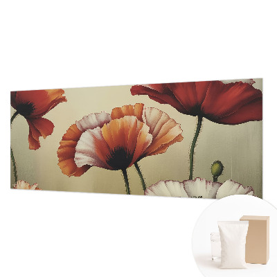 Photo wall mural Joyful poppies