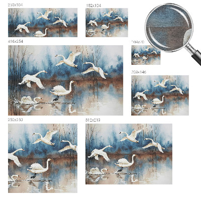 Large wall mural wallpaper Birds in flight