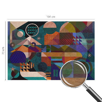 Modern wall mural Geometric art