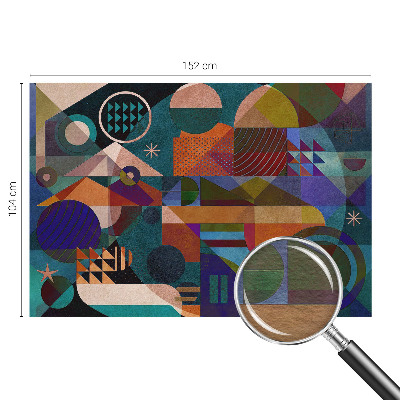 Modern wall mural Geometric art