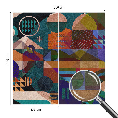Modern wall mural Geometric art