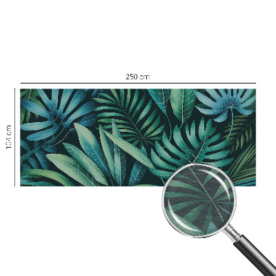 Premium photo wallpaper Tropical leaves