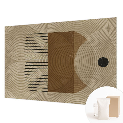 Premium wall mural for bedroom Geometry of harmony