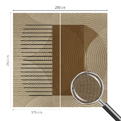 Premium wall mural for bedroom Geometry of harmony