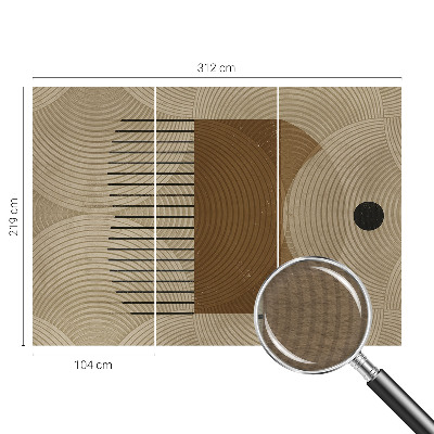 Premium wall mural for bedroom Geometry of harmony