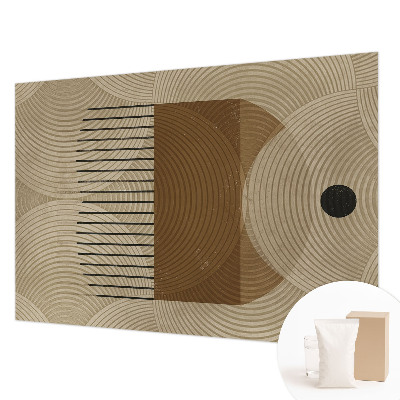 Premium wall mural for bedroom Geometry of harmony