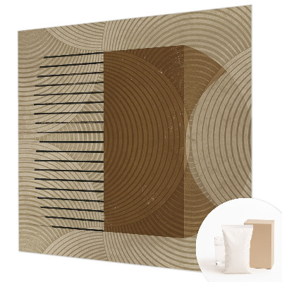 Premium wall mural for bedroom Geometry of harmony