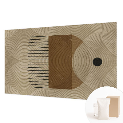 Premium wall mural for bedroom Geometry of harmony