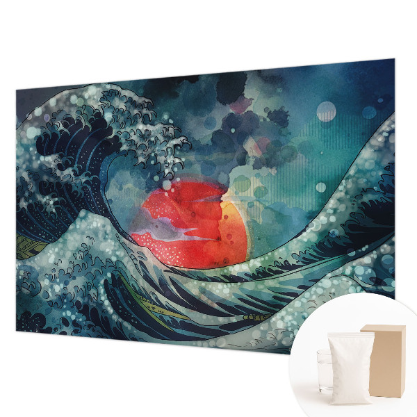 Decorative wall mural for living room Oceanic East
