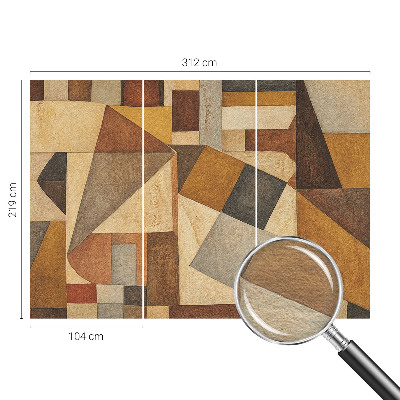Non-woven photo wallpaper Geometric abstraction