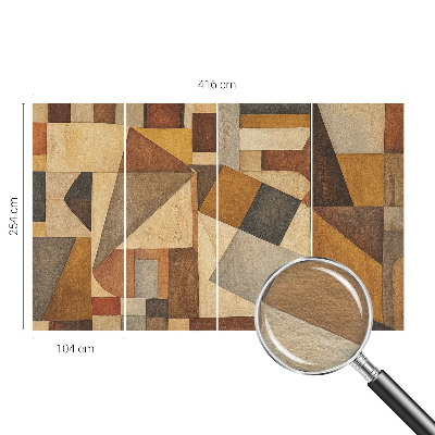 Non-woven photo wallpaper Geometric abstraction