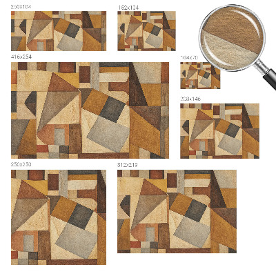 Non-woven photo wallpaper Geometric abstraction