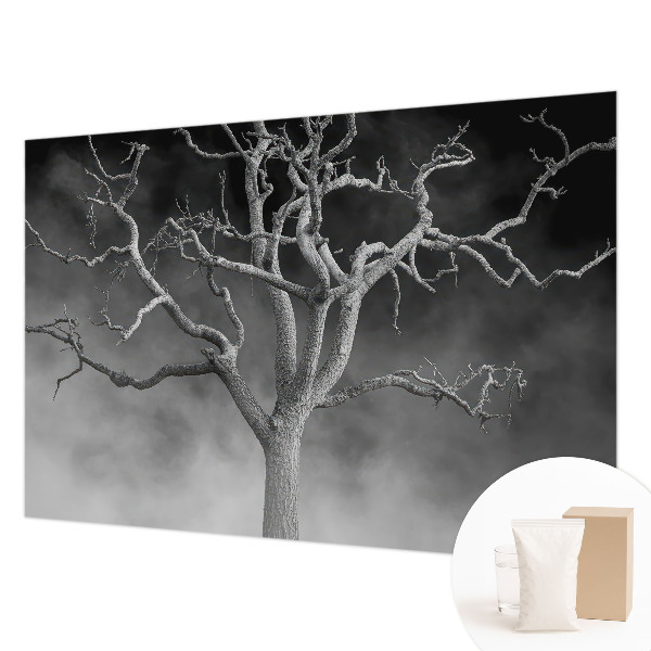 Non-woven wall mural Misty tree