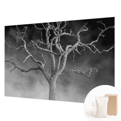 Non-woven wall mural Misty tree
