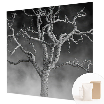Non-woven wall mural Misty tree