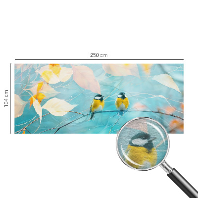 Photo wallpaper Spring birds
