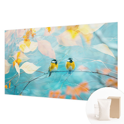 Photo wallpaper Spring birds