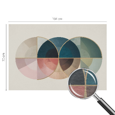 Photo wall mural Geometric elegance